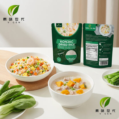 Ketoslimo Konjac Dried Rice  1KG