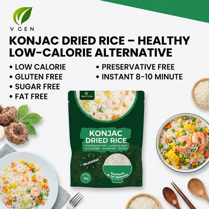 Ketoslimo Konjac Dried Rice  1KG